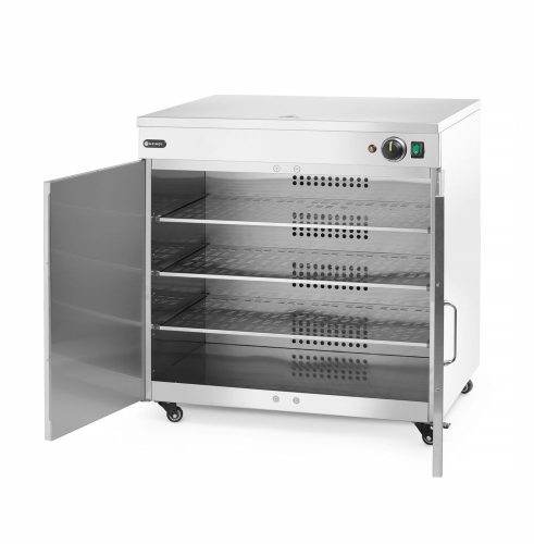 Dupla tányérmelegítő, HENDI, 230V/800W, 735x589x(H)766mm