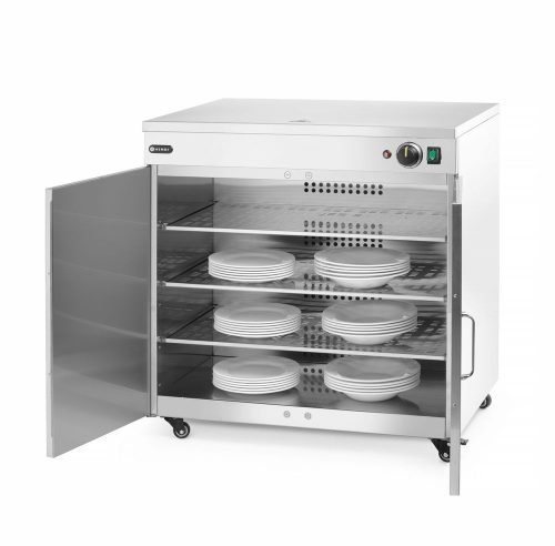 Dupla tányérmelegítő, HENDI, 230V/800W, 735x589x(H)766mm