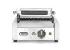Kontakt grill - szimpla verzió, HENDI, Bordázott tetejű és aljú, 230V/1800W, 310x375x(H)216mm