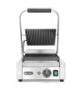 Kontakt grill - szimpla verzió, HENDI, Bordázott tetejű és aljú, 230V/1800W, 310x375x(H)216mm