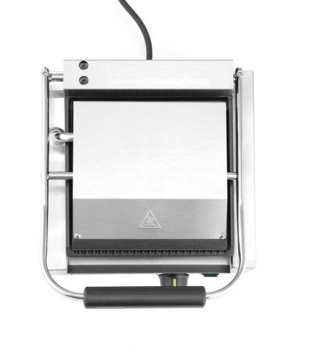 Kontakt grill - szimpla verzió, HENDI, Bordázott tetejű és aljú, 230V/1800W, 310x375x(H)216mm
