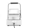 Kontakt grill - szimpla verzió, HENDI, Bordázott tetejű és aljú, 230V/1800W, 310x375x(H)216mm