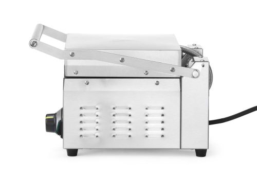 Kontaktgrill hot dogok és wrapek készítéséhez, HENDI, 220-240V/1800W, 385x285x(H)254mm