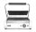 Kontakt grill Pannini, HENDI, Bordázott tetejű és aljú, 230V/2200W, 430x375x(H)216mm