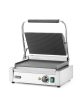 Kontakt grill Pannini, HENDI, Bordázott tetejű és sima aljú, 230V/2200W, 430x375x(H)216mm