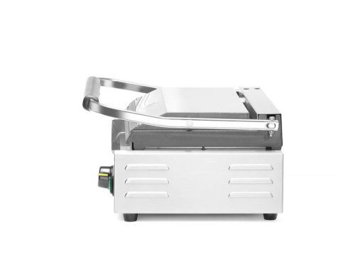 Kontakt grill Pannini, HENDI, Bordázott tetejű és sima aljú, 230V/2200W, 430x375x(H)216mm