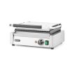 Kontakt grill Pannini, HENDI, Bordázott tetejű és sima aljú, 230V/2200W, 430x375x(H)216mm