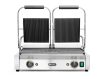 Kontakt grill - dupla verzió Teljesen bordázott, HENDI, Bordázott tetejű és aljú, 230V/3600W, 570x375x(H)216mm
