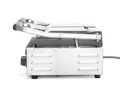 Kontakt grill - dupla verzió Teljesen bordázott, HENDI, Bordázott tetejű és aljú, 230V/3600W, 570x375x(H)216mm