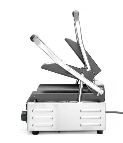 Kontakt grill - dupla verzió Teljesen bordázott, HENDI, Bordázott tetejű és aljú, 230V/3600W, 570x375x(H)216mm