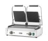 Kontakt grill - dupla verzió, HENDI, Bordázott tetejű és sima aljú, 230V/3600W, 570x375x(H)216mm