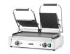 Kontakt grill - dupla verzió, HENDI, Bordázott tetejű és sima aljú, 230V/3600W, 570x375x(H)216mm