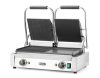 Kontakt grill - dupla verzió, HENDI, fele sima, fele bordázott, 230V/3600W, 570x375x(H)216mm