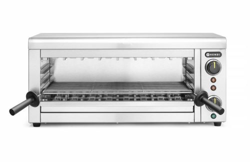 Szalamander Kvarc infravörös fűtőelemekkel., HENDI, 230V/3645W, 689x397x(H)318mm