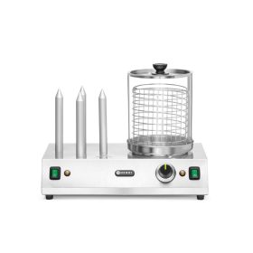   Kolbász- és Hot dog melegentartó, HENDI, 220-240V/550W, 500x310x(H)395mm