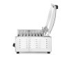 Kolbászsütő grill, 1 zónás, energiatakarékos fedéllel, HENDI, 9 görgős, 230V/790W, 566x450x(H)259mm