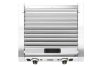 Kolbászsütő grill - 2 zónás energiatakarékos fedéllel, HENDI, 11 görgős, 220-240V/980W, 566x527x(H)259mm