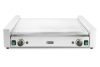 Kolbászsütő grill XL - 2 zóna, HENDI, 14 görgős, Ezüst, 220-240V/2000W, 732x590x(H)168mm