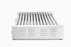 Kolbászsütő grill XL - 2 zóna, HENDI, 14 görgős, Ezüst, 220-240V/2000W, 732x590x(H)168mm