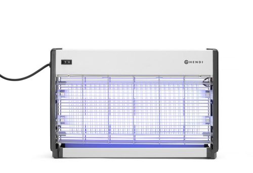 Magasfeszültségű rovarírtó, HENDI, Hatótávolság: 50 m², 230V/26W, 379x103x(H)265mm