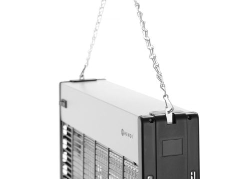 Magasfeszültségű rovarírtó, HENDI, Hatótávolság: 100 m², 230V/40W, 515x104x(H)315mm