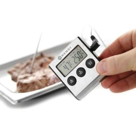 Húshőmérő időzítővel, HENDI, 65x70x(H)17mm