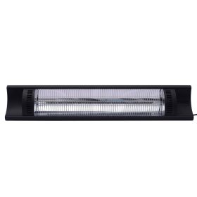   Bola terasz infravörös hősugárzó, HENDI, Fekete, 230V/2500W, 912x185x(H)174mm
