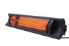 Bola terasz infravörös hősugárzó, HENDI, Fekete, 230V/2500W, 912x185x(H)174mm