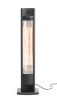Tornado infravörös hősugárzó, HENDI, Fekete, 230V/2000W, 210x270x(H)1060mm