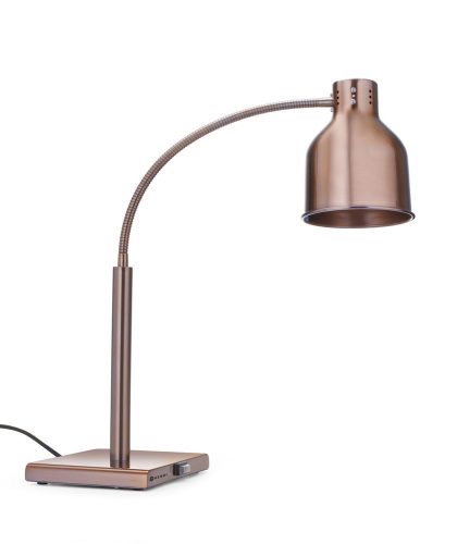 Rugalmas fűtőlámpa, HENDI, Rézvörös, 220-240V/250W, 268x203x(H)660mm