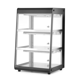   Fűthető asztali ételpult, HENDI, Fekete, 220-240V/500W, 472x447x(H)775mm