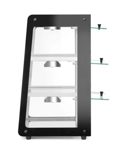 Fűthető asztali ételpult, HENDI, Fekete, 220-240V/500W, 472x447x(H)775mm