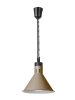 Fel-le állítható melegentartó lámpa, kúp alakú kivitel, HENDI, Bézs, 230V/250W, ⌀275x(H)250mm