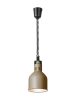 Fel-le állítható hősugárzó lámpa, hengeres kivitel, HENDI, Bézs, 230V/250W, ⌀175x(H)250mm