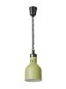 Fel-le állítható hősugárzó lámpa, hengeres kivitel, HENDI, Zöld, 230V/250W, ⌀175x(H)250mm