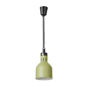   Fel-le állítható hősugárzó lámpa, hengeres kivitel, HENDI, Zöld, 230V/250W, ⌀175x(H)250mm