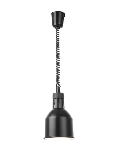 Fel-le állítható hősugárzó lámpa, hengeres kivitel, HENDI, Zöld, 230V/250W, ⌀175x(H)250mm