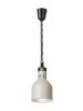 Fel-le állítható hősugárzó lámpa, hengeres kivitel, HENDI, Fehér, 230V/250W, ⌀175x(H)250mm