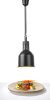 Fel-le állítható hősugárzó lámpa, hengeres kivitel, HENDI, Fekete, 230V/250W, ⌀175x(H)250mm
