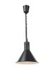 Fel-le állítható melegentartó lámpa, kúp alakú kivitel, HENDI, Ezüst, 230V/250W, ⌀275x(H)250mm