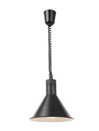 Fel-le állítható melegentartó lámpa, kúp alakú kivitel, HENDI, Rézvörös, 230V/250W, ⌀275x(H)250mm