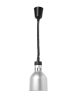 Fel-le állítható hősugárzó lámpa, hengeres kivitel, HENDI, Ezüst, 230V/250W, ⌀175x(H)250mm