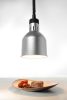 Fel-le állítható hősugárzó lámpa, hengeres kivitel, HENDI, Ezüst, 230V/250W, ⌀175x(H)250mm