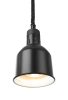 Fel-le állítható hősugárzó lámpa, hengeres kivitel, HENDI, Ezüst, 230V/250W, ⌀175x(H)250mm