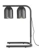 2 lámpás infravörös melegentartó lámpa, HENDI, Ezüst, 230V/250W, 453x360x(H)790mm