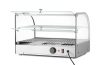 Pultra helyezhető melegentartó vitrin két szintes, HENDI, készintes, Fekete, 220-240V/800W, 554x376x(H)376mm