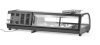 Sushi tároló hűtő, Arktic, A csomag tartalma: 4x GN 1/3 (H) 40 mm., GN 1/3, Fekete, 220-240V/190W, 1177x426x(H)296mm