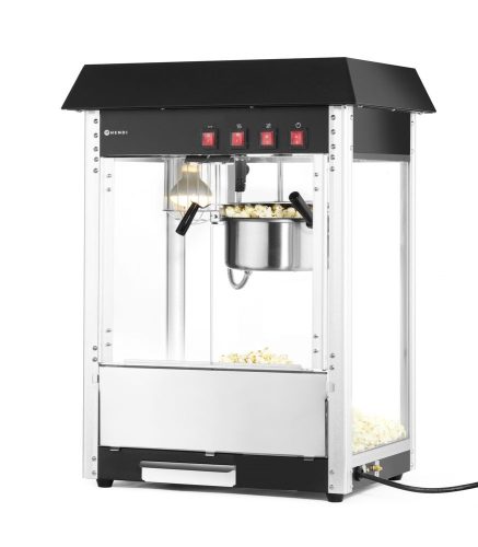 Popcorn gép, HENDI, Fekete, 230V/1155W, 560x420x(H)760mm