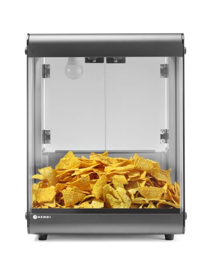 Nachos melegítő, HENDI, Fekete, 220-240V/500W, 400x344x(H)525mm