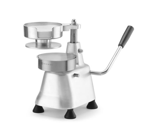 Hamburger húspogácsa prés, HENDI, ø100 mm, 240x230x(H)250mm